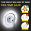 Replacement for Moen T2901  Posi-Temp Valve Trim Kit Chrome,Shower Handle Replacement 6
