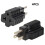 Electrical Adapter NEMA 5-20R to 5-15P 1-Pack 1