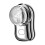 Electric mini face hair trimmer pocket size silver 2