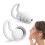 Silicone Earplugs Noise Cancelling 40dB Gray 1
