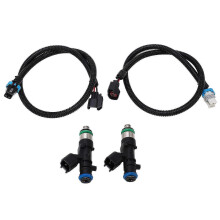 Fuel Injector Harness Set Injector Nozzle with Connection Wiring Cable Replacement for Polaris Ranger XP 800 20122013 SZRH
