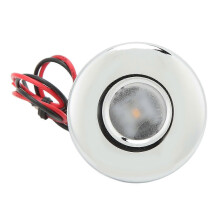 39mm DC 12V LED Aisle Light 100LM Warm White Light 3000K IP67 Waterproof Rust Proof Smooth Surface for Boat RV Home SZRH