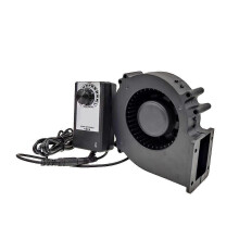 110V 220V AC Powered Variable Speed Blower Fan with Speed Controller, Inflatable Replacement Fan SZRH