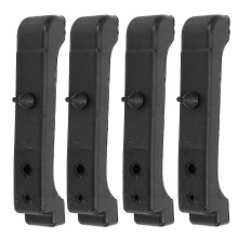 4pcs 4 Core Radiator Support Pad Rubber 4012 326 682S Mounting Cushion for Chevelle Impala Camaro Replacement Edition 1104