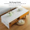 Cotton Linen Tablecloth Rectangular 70x180cm Light Gray 5