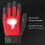 Work Gloves High Voltage Insulating Rubber 1 Pair 4