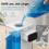 800ML/27oz Large Capacity Automatic Soap Dispenser, Touchless Adjustable Volume,IPX5 Waterproof for Kitchen and Bathroom 4