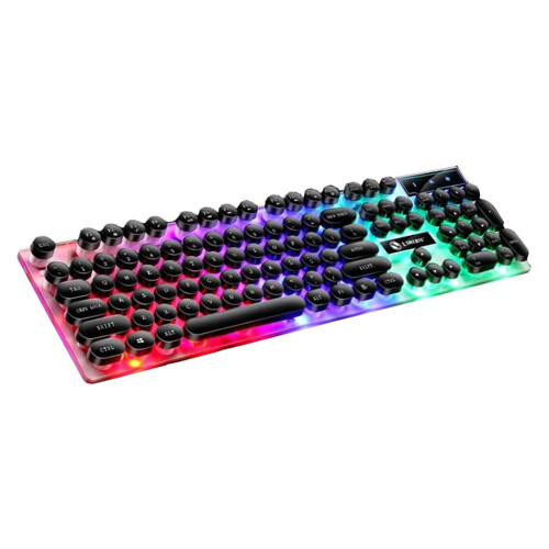 Gaming Keyboard RGB Backlit Black 2-Pack 1