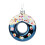 Ensemble de 4 décorations de beignets, 7,6 cm 1