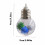 Christmas light bulb ornaments red fruit snowflake 20LED 3