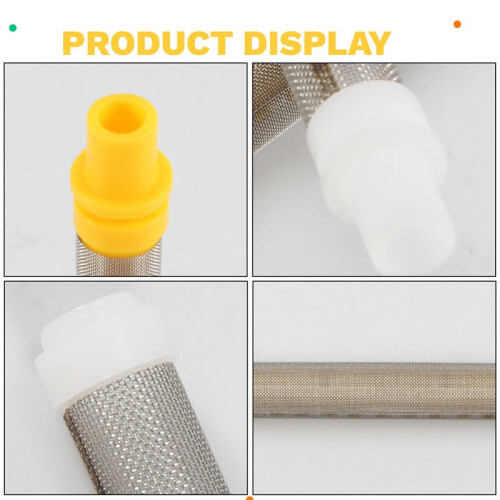 20Pcs Airless SprayGun Filter, Airless Spray Tool Filter Set 60 and 100 Mesh Universal Airless Spray Filter Screen 1