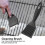 LHX BBQ Grill Brush with Safe Wire Bristles 1pc Black 4