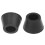 60PCS Noir Chaise Lit Table Meubles Caoutchouc Jambe Embouts 16mm Dia 5