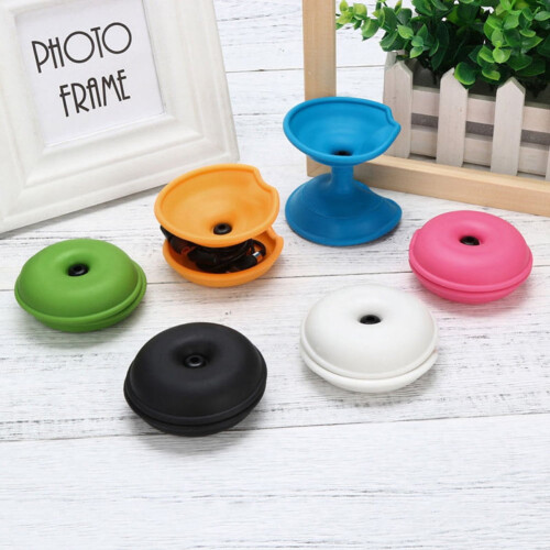 Welling Cute Turtle Shell Λαστιχένιο Καλώδιο Τυλίξτε το Καλώδιο με Σύρμα και Βάση Ακουστικών 2