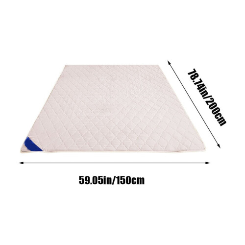 Protector de colchón impermeable acolchado con bolsillo profundo (1 unidad) 2