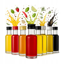 100 db DORICA üveg 20 ml tinktúrákhoz, alkoholhoz, likőrhöz, borhoz, olajhoz