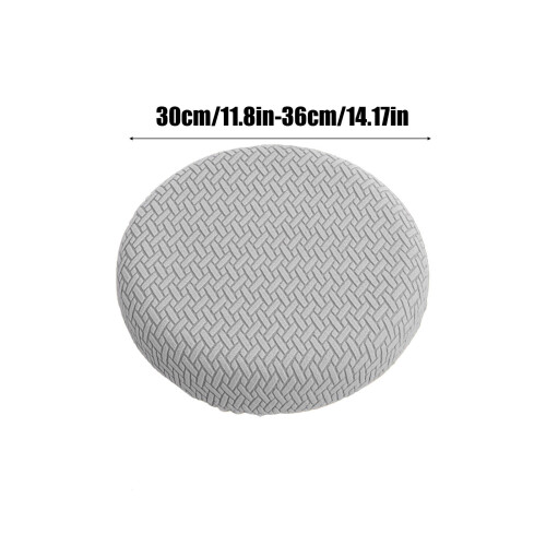 Housse de tabouret élastique antidérapante à motif brique (1 pièce) 2