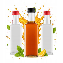 50 db 250 ml-es WHISKY üvegpalack whisky likőrhöz, tinktúrához, sziruphoz ajándékba