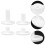 Weiwei self-standing golf tees 4 pcs 2