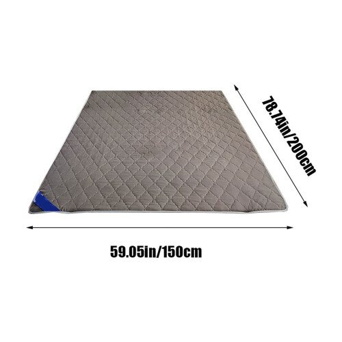 Protège-matelas imperméable matelassé en coton blanc rose 2