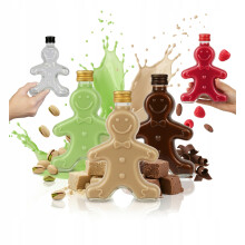 5x Üvegpalack Süti 250 ml KARÁCSONYI AJÁNDÉK Likőrök Bor