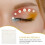 White sticker gems for kids face makeup 4 sheets 6