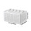 Foldable Plastic Storage Box with Dividers 3-Pack 3