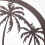 WeiWei palm tree metal wall art 1 piece 2