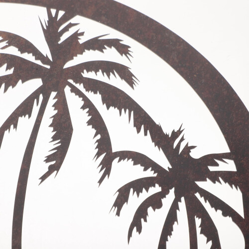 WeiWei palm tree metal wall art 1 piece 1