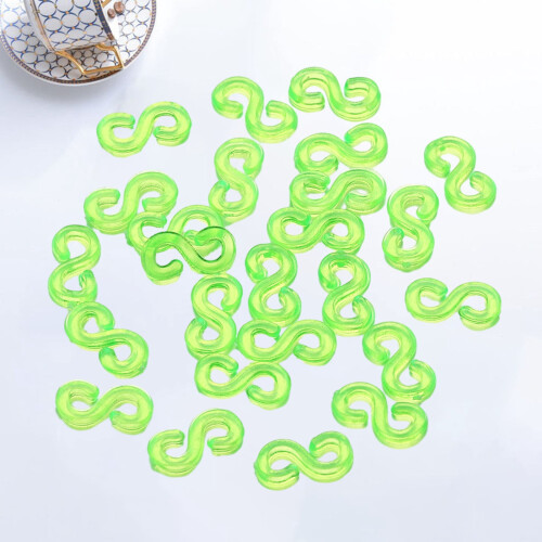 Rubber Band Clips Elastic S-Shaped Connectors 500 pcs 1
