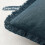 Capas de almofada decorativas em linho azul marinho, 66x66 cm (26x26 polegadas), conjunto com 2 unidades. 3