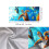 Extra groot strandhanddoek 60x30 inch, sneldrogend, microvezel, zandvrij 4