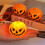 Halloween græskar LED fyrfadslys batteridrevne 6-pak 3
