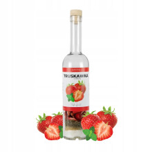 500 ml-es gyümölcsös üveg SAJÁT EPERLIKŐR házi készítésű tinktúra DIY