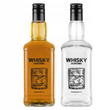 10 db DANIELS 500 ml-es üveg WHISKY felirattal