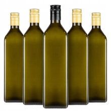 40 db MARASCA OLIVE 1L olívaolaj és tinktúrák palackja