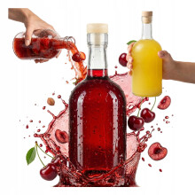 Egyedi üvegpalack BLANKA 500ml Elegant likőrökhöz Borlé 0,5l