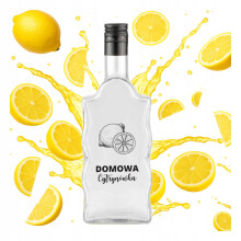 FALA palack 500ml nyomtatással HÁZI KÉSZÍTÉSŰ CITROM VODKA ALKOHOLOS LIKŐRÖKHÖZ