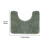 Serviette de bain en coton à séchage rapide et absorbante, violette 3