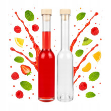 FENICE 200 ml-es üveg + dugó LIKŐRÖKHÖZ, OLÍVAOLAJHOZ, LÉHEZ, SZIRUPHOZ