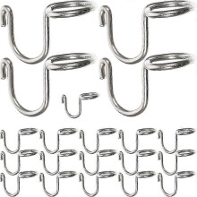 20pcs Multifunction Clothing Hangers Connection Hooks Closet Space Savers Hangers Hooks4.7X2.5X2.1cm SZRH A-S