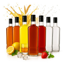 30 db JACK WALKER 700 ml-es üveg házi készítésű italokhoz, whiskyhez, pálinkához, borhoz