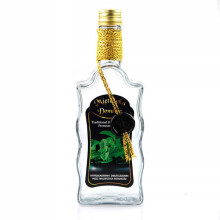 Hullámos mintával díszített palack 500ml HÁZI MENTA