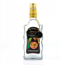 Hullámokkal díszített palack 500ml HÁZI KÉSZÍTÉSŰ MARACUJALÉ