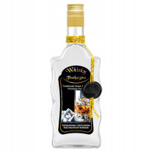 Hullámos díszítésű palack 500ml TRADITIONAL WHISKY