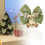 Mini Laços de Natal Decorativos em Juta Verde e Vermelha de 5,6 cm (2,2 polegadas) 2