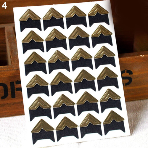 Photo Frame Corner Sticker Craft Decor 120 pcs 2