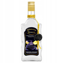 Hullámos díszítésű palack 500ml HÁZI SLIVOVICA