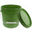 WeiWei green plastic paint bucket with lid and handle 1.3 2