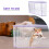 Bac à sable et toilettes pour hamster violet ABS (1 pièce) 5